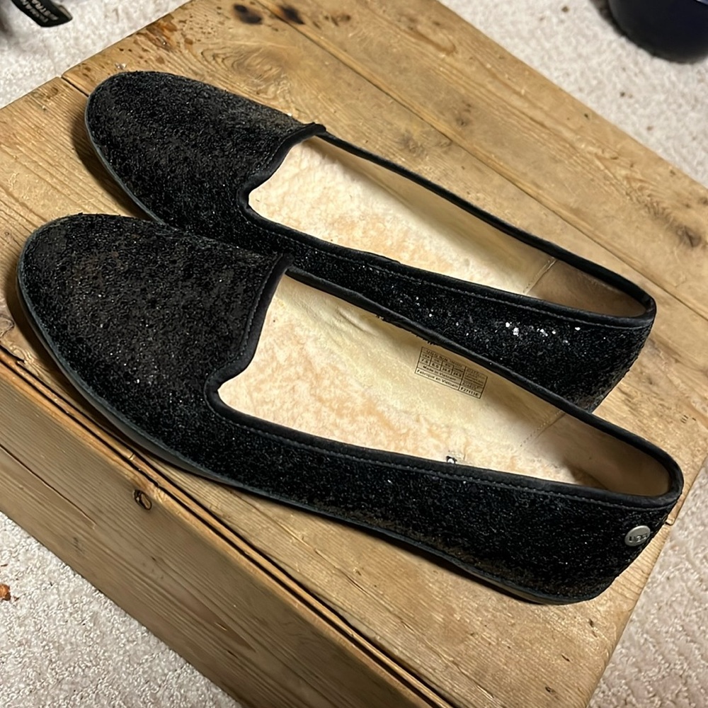 UGG Women’s Sparkle Flats Fuzz Inside